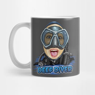 The Scuba Girl is a Deep Diver Mug